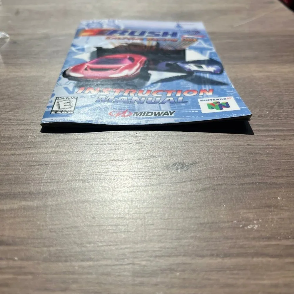N64 Rush 2 Manual